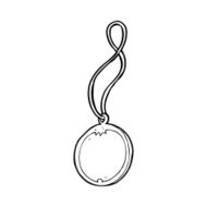 cartoon pendant necklace N10