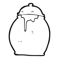 cartoon honey pot N33