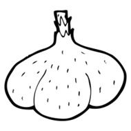 Cartoon Garlic N32