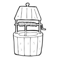 Cartoon Wishing Well N34