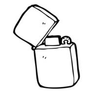 cartoon metal lighter N14