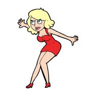 Cartoon Female Spy N49