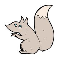 Cartoon Squirrel N95