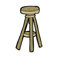 Cartoon Stool N15