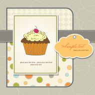 Birthday cupcake N34
