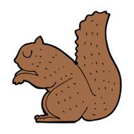 Cartoon Squirrel N96