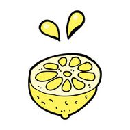 cartoon fresh lemon N4