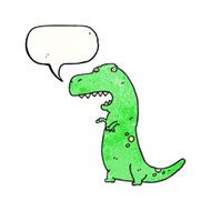 cartoon dinosaur N241