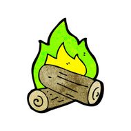 cartoon spooky campfire N4