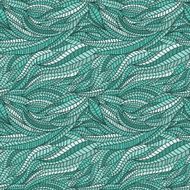 Seamless abstract hand-drawn waves pattern N30
