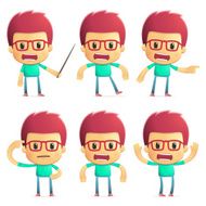 casual man in various poses N11