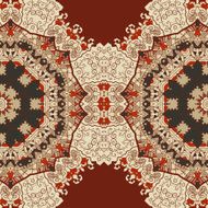 Oriental mandala motif N9
