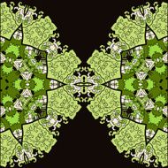 Oriental mandala motif N11
