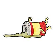 gross junk food cola can cartoon N3