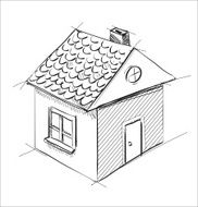 Little cartoon house