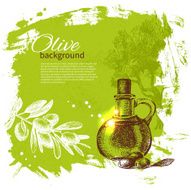 Vintage olive background N3