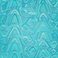 Seamless wave hand-drawn pattern N69
