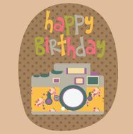 Happy Birthday card N130