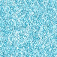 Seamless abstract hand-drawn pattern waves background N28
