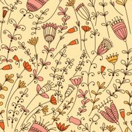 Pattern with flowers N2