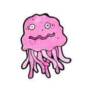 Cartoon Jellyfish N133