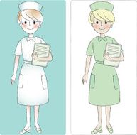 Kawaii Professions Nurse