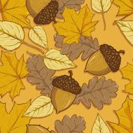 pattern of autumn leaves N5