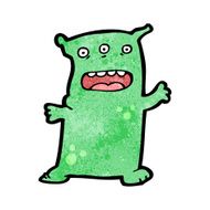 Cartoon Alien N191