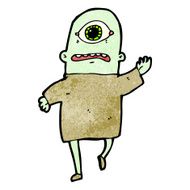 Cartoon Cyclops N25