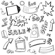 Paper effect labels Sale Signs Ð¿ÑÐ¾Ð´Ð°Ð¶Ð°