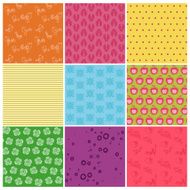 Set of Simple Background Patterns
