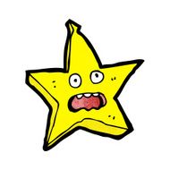 funny star cartoon character N4