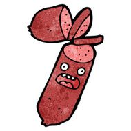 cartoon chopped sausage N5