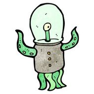 cartoon weird alien N33