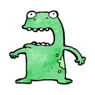 Cartoon Frog N119