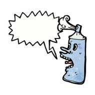 spray can cartoon character N6