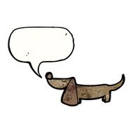 Cartoon Sausage Dog N11