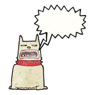 barking dog cartoon N11