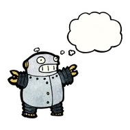 cartoon fat robot N3