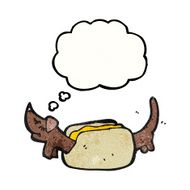 Cartoon Dachshund N41