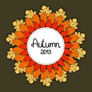 Decorative Frame Leaves