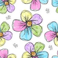Floral seamless background for your design N2