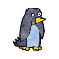 Cartoon penguin N140