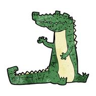 Cartoon Crocodile N155