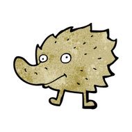 funny little monster cartoon N35