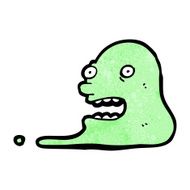 cartoon gross blob monster N3