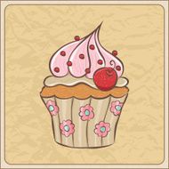 Cupcake Card N6