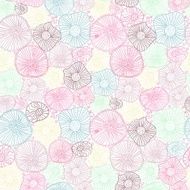 seamless colorful floral pattern
