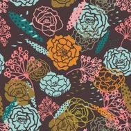 Natural seamless background