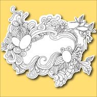 easter doodle art